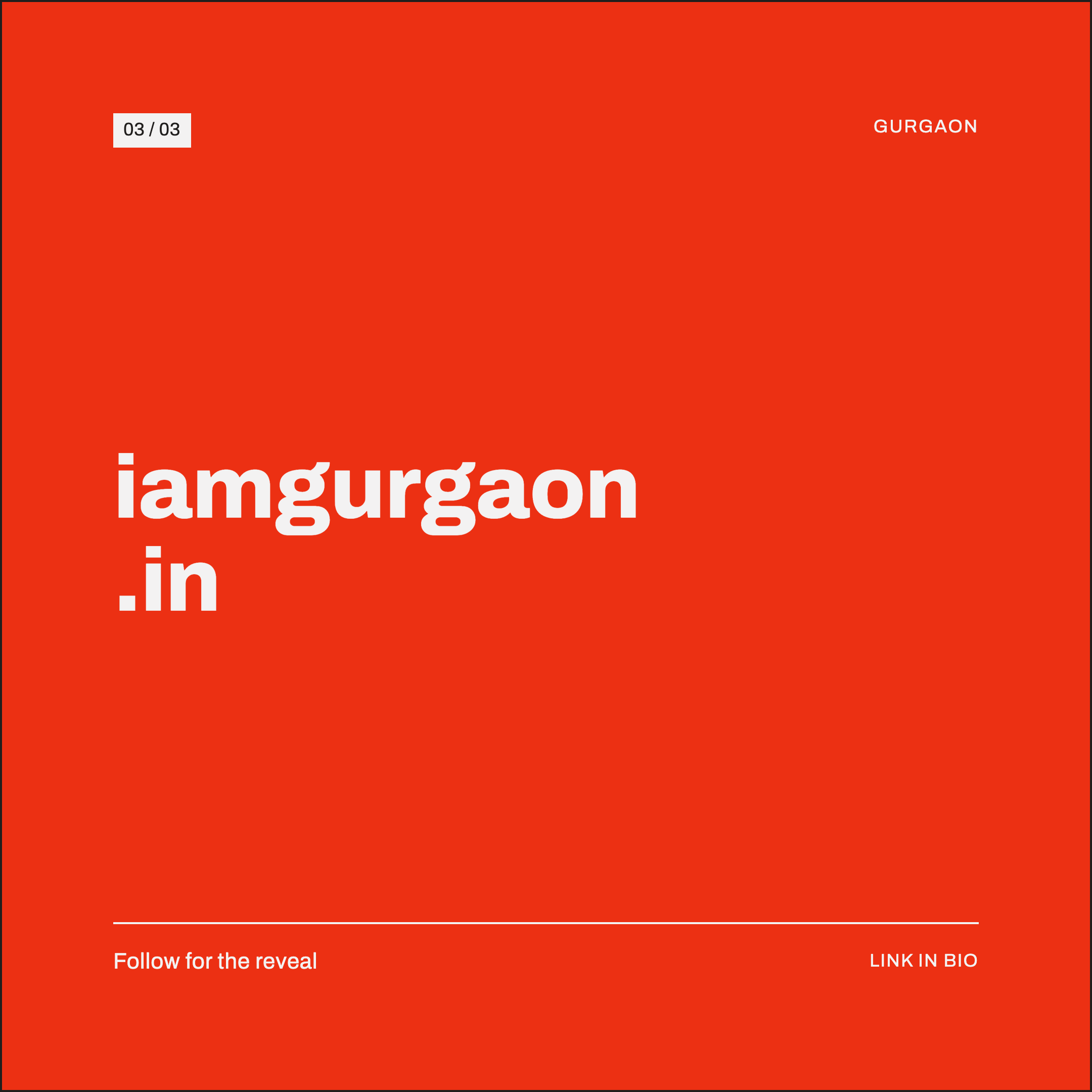 iamgurugram.in — follow for the reveal